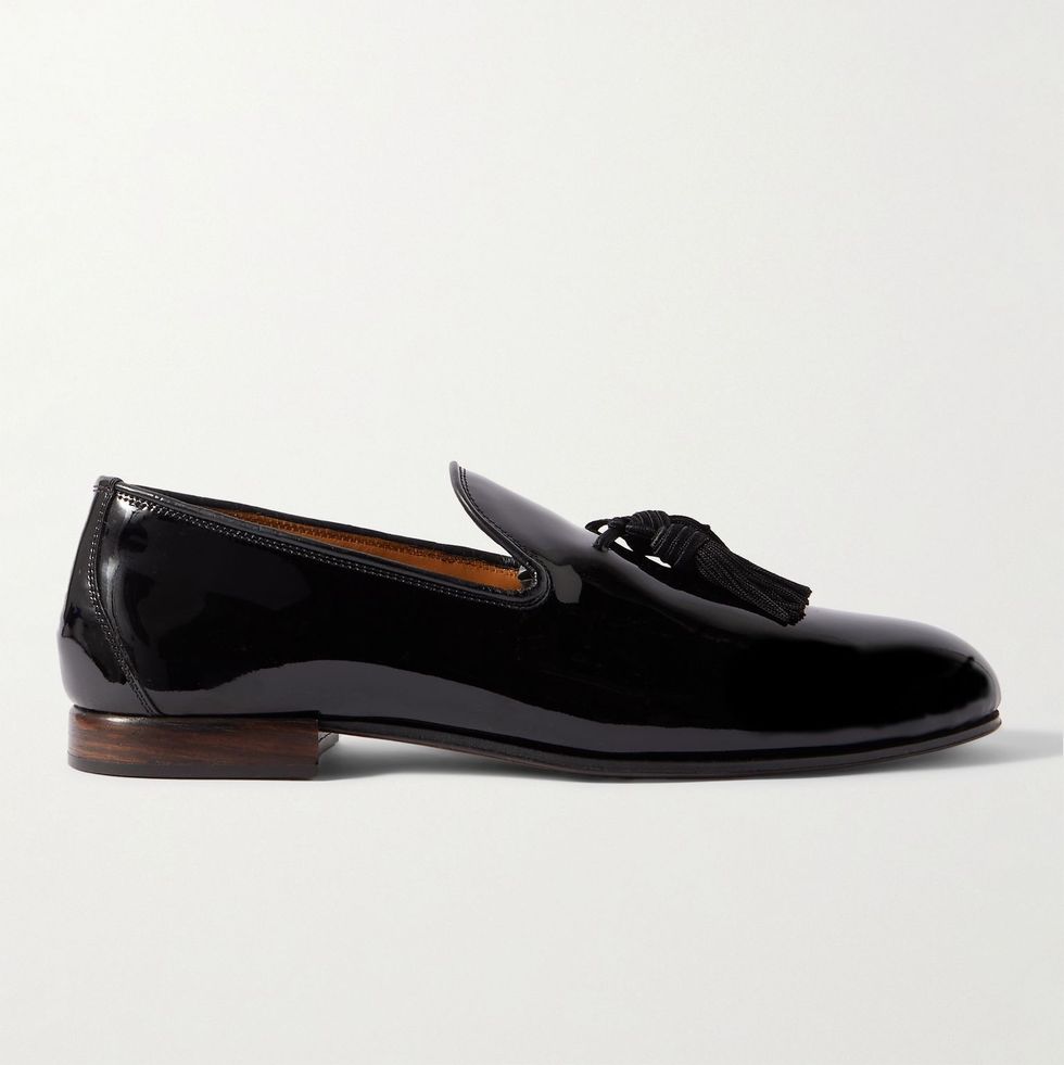 Nicolas Tasselled Patent-Leather Loafers
