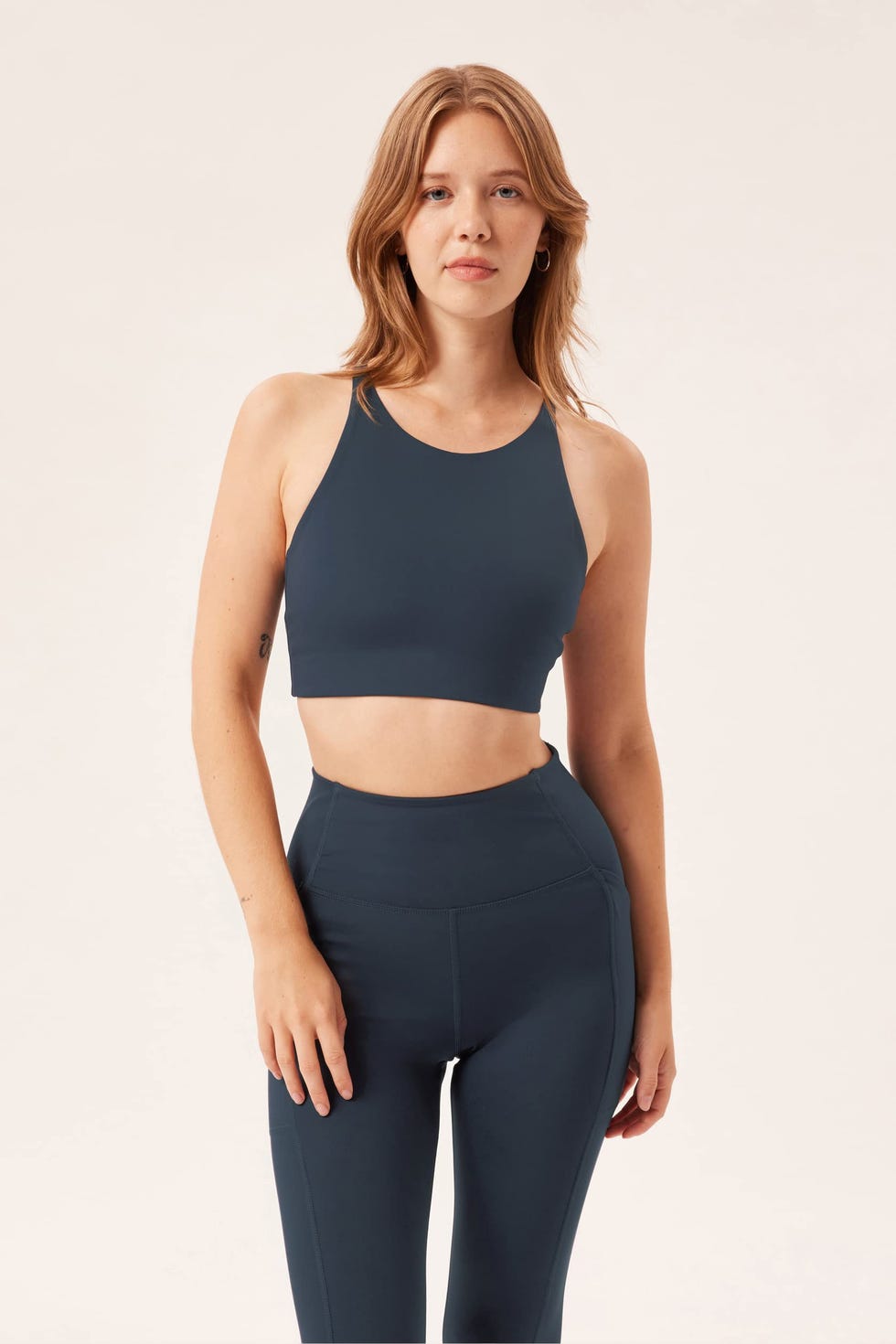 Halter Keyhole Sports Bra  Keyhole sports bra, High neck sports