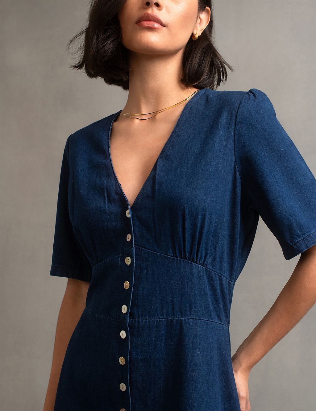 Denim hotsell tea dress