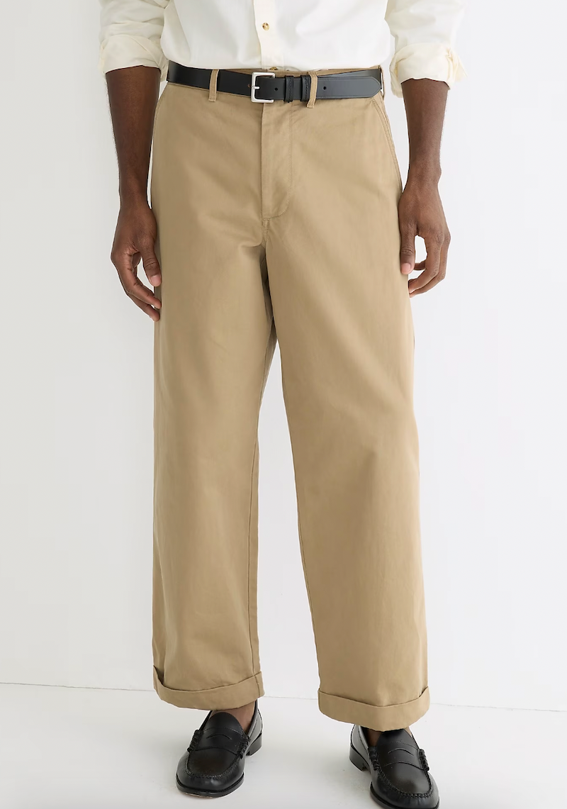 Mens extra wide leg pants best sale