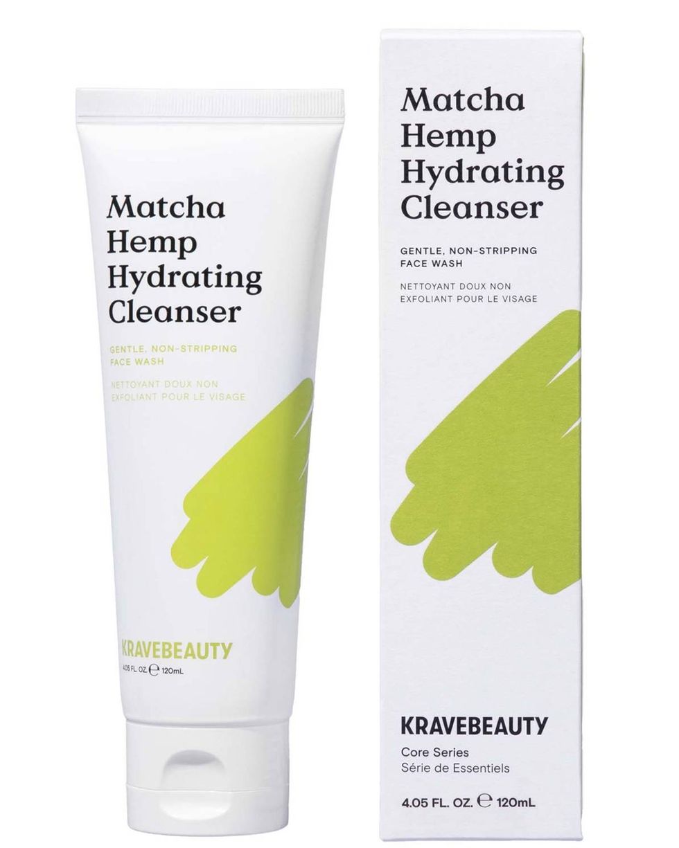 Krave Beauty Matcha Hemp Hydrating Cleanser 