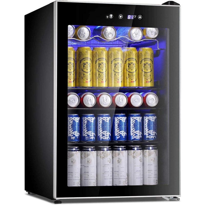 Freestanding Beverage Cooler & Wine Refrigerator Cooler