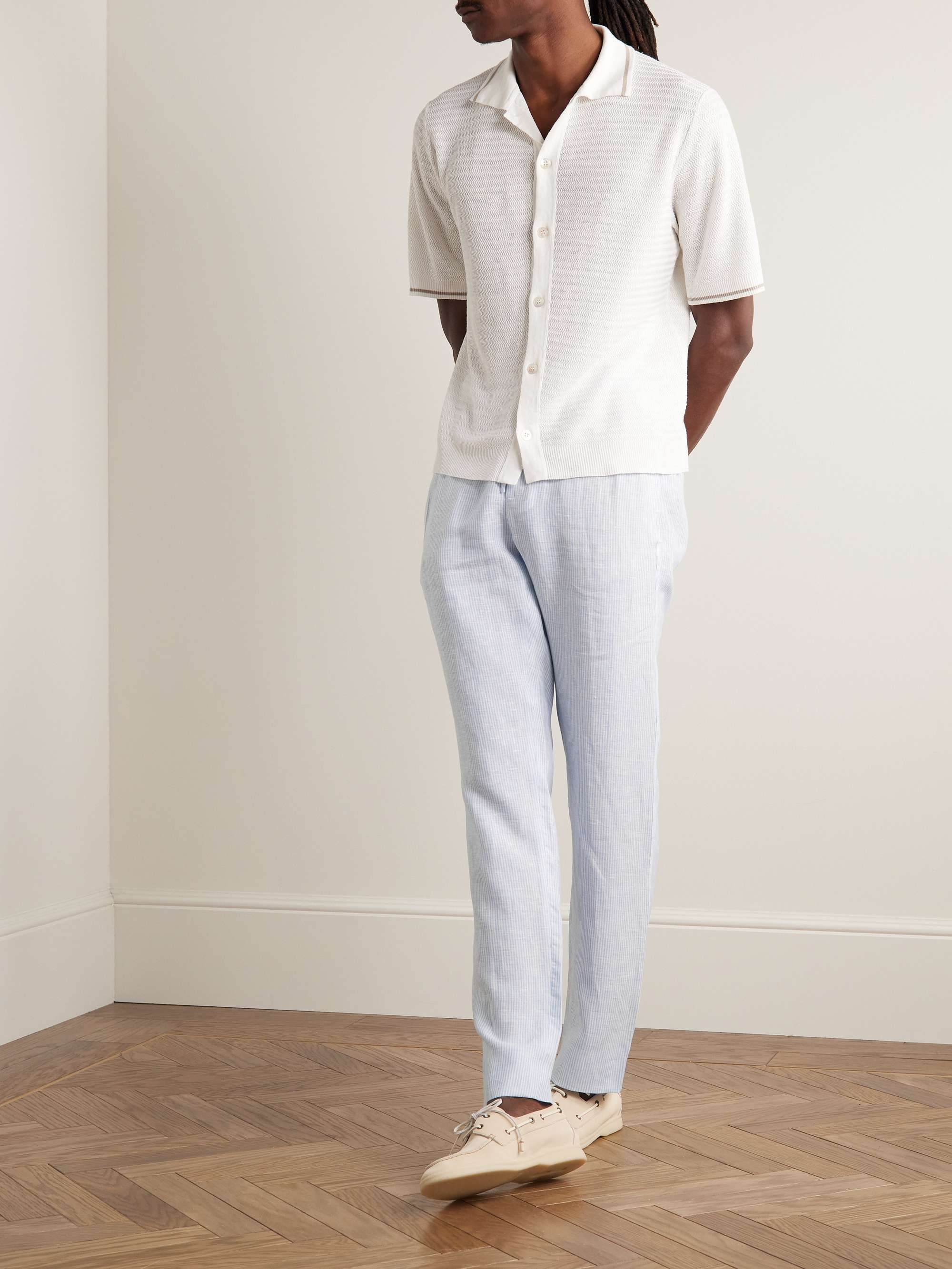 M and s sale mens linen trousers