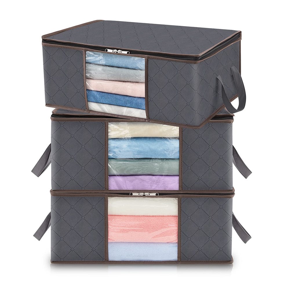 4 cajas plegables para guardar ropa