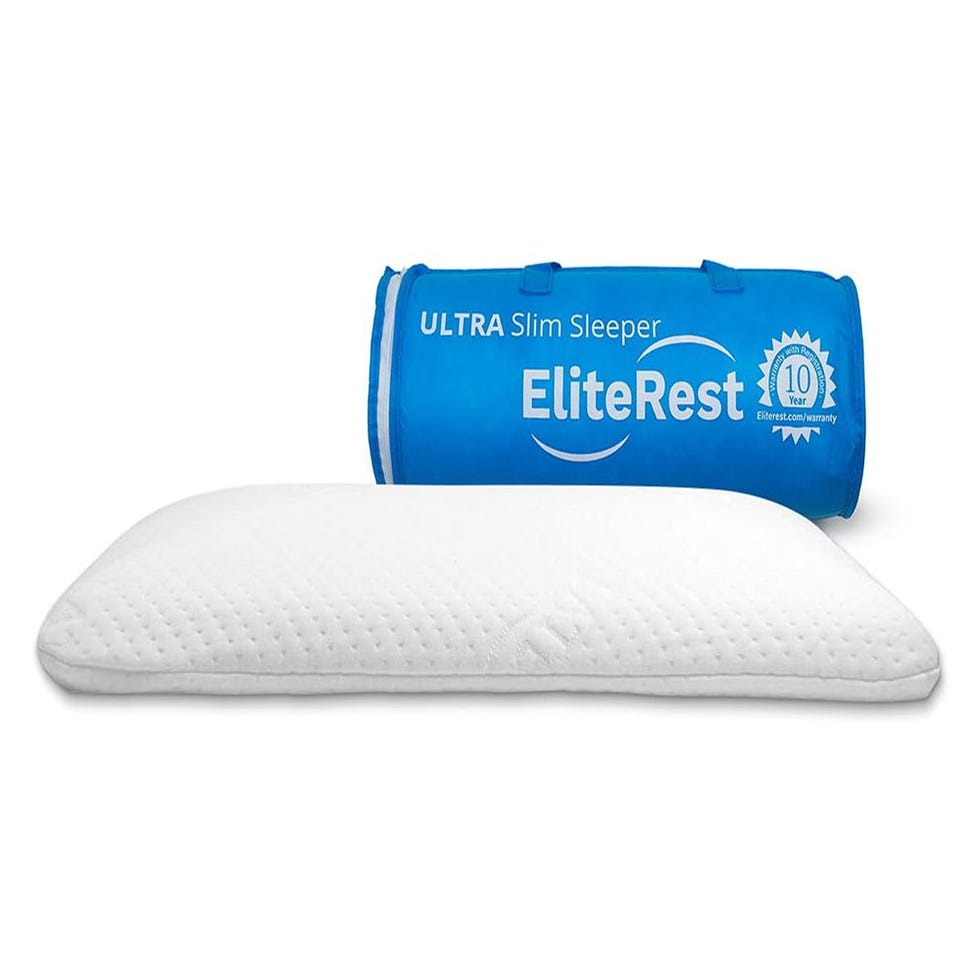 Ultra Slim Sleeper Firm Memory Foam Pillow