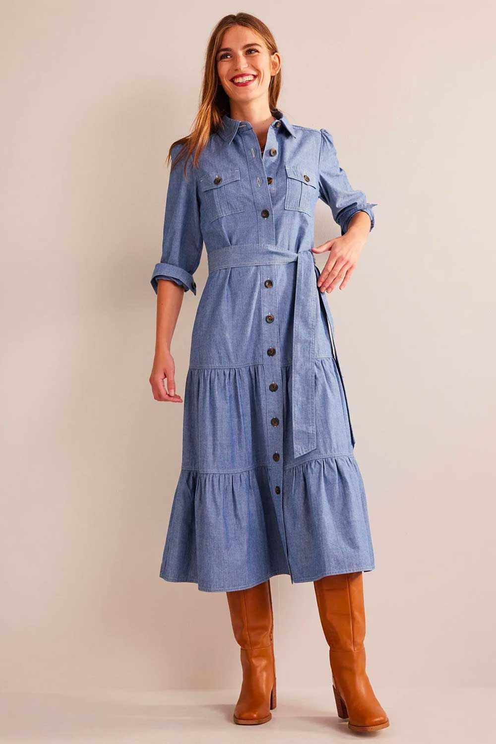 Boden lily jersey store dress