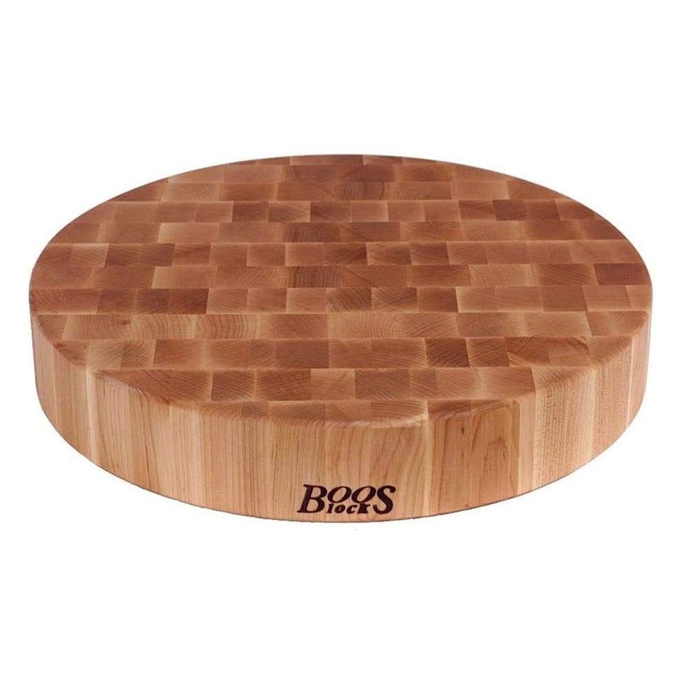 John Boos Maple Wood End Grain Round Chopping Block