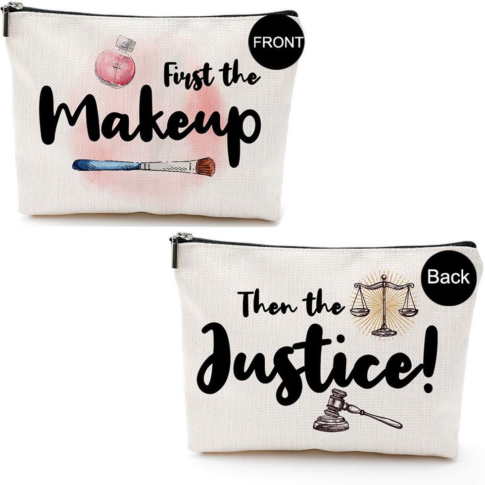 Lawyer Makeup Bag