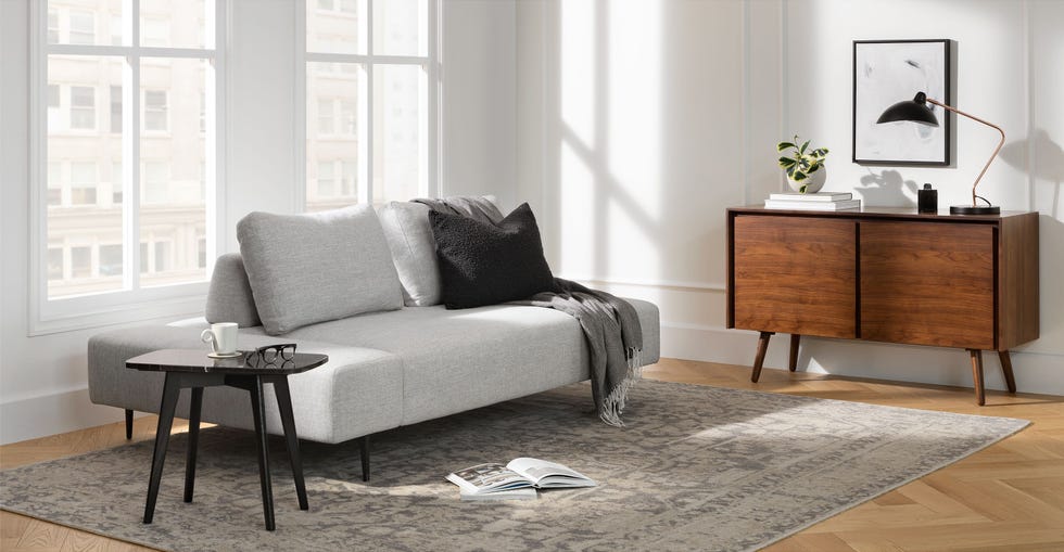 Divan Left Chaise Lounge