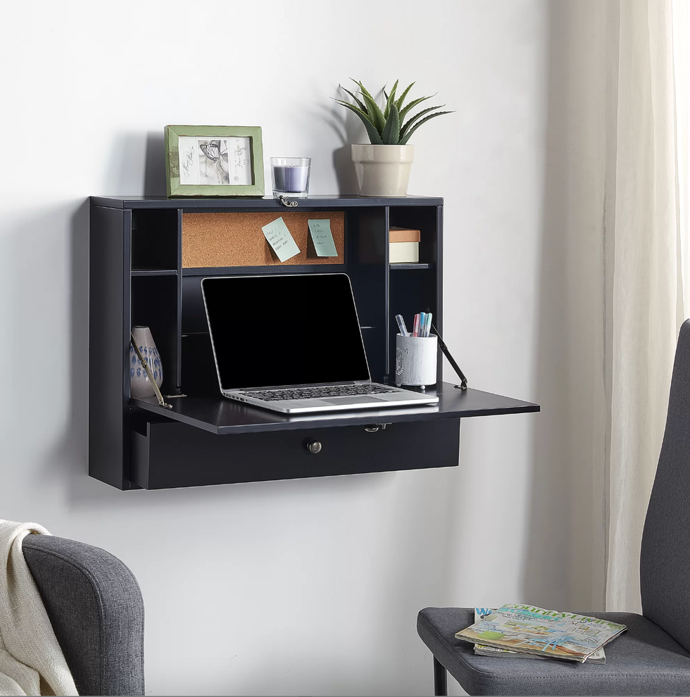 11 Best Floating Desks 2024 - Wall-Mounted Desks for Small Spaces