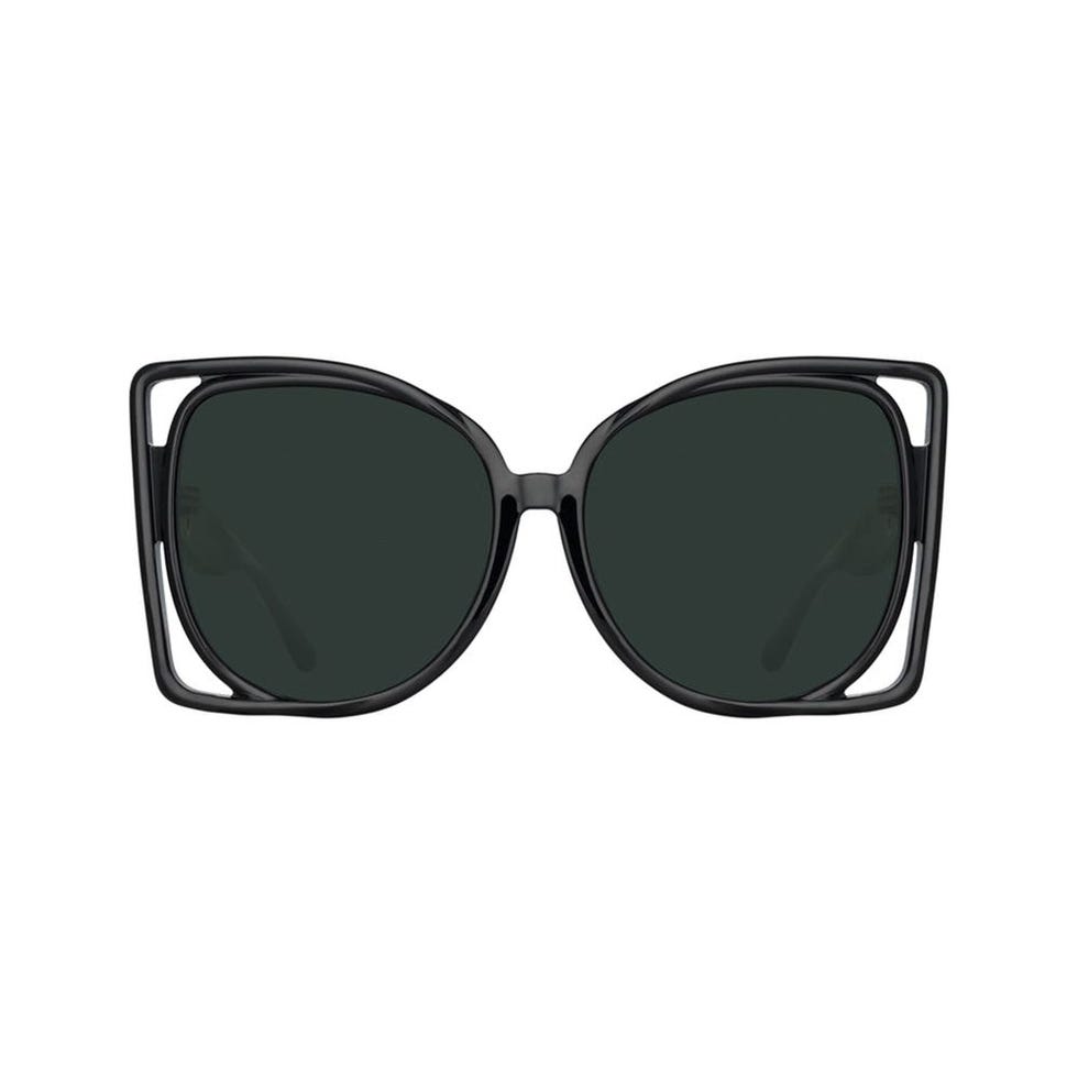 Astra Cat Eye Sunglasses in Black