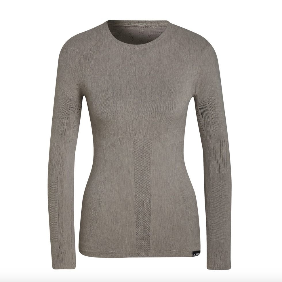 Adidas Women's Terrex Drynamo Long Sleeve Baselayer T- Shirt