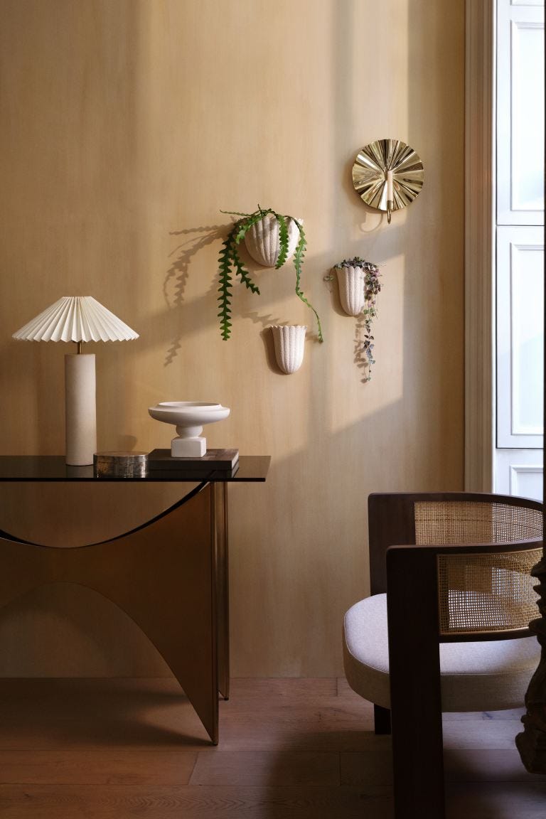 Jardineras de pared de cerámica