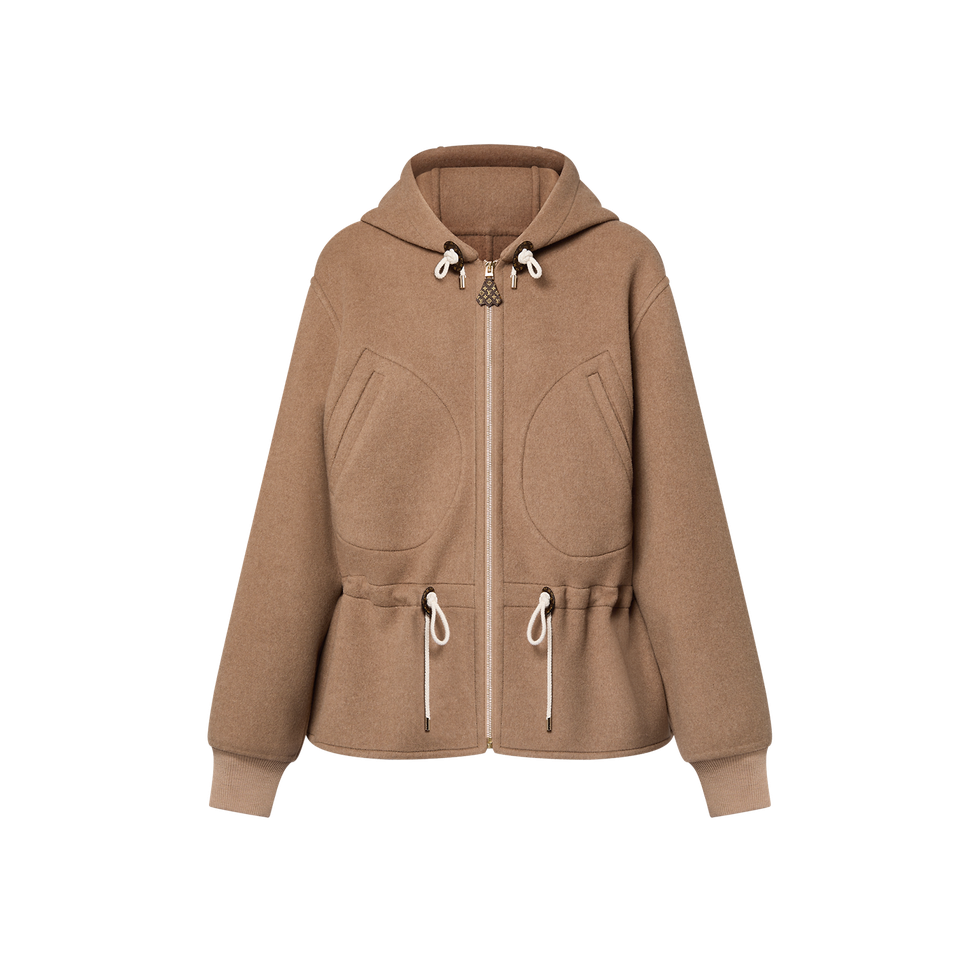 Double Face Hooded Jacket 