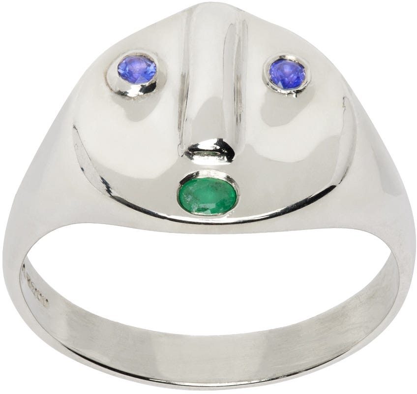 Silver Dazed Ring