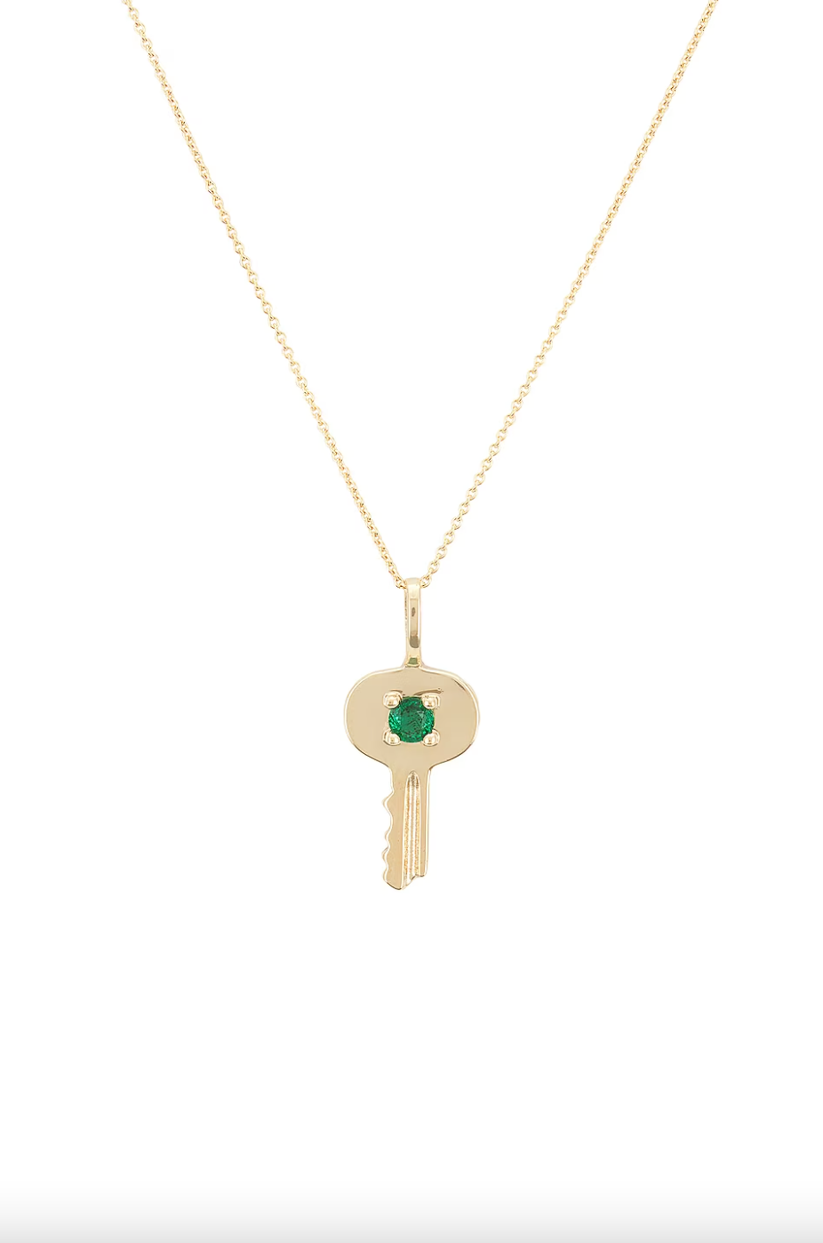 Home Sweet Home Emerald Necklace
