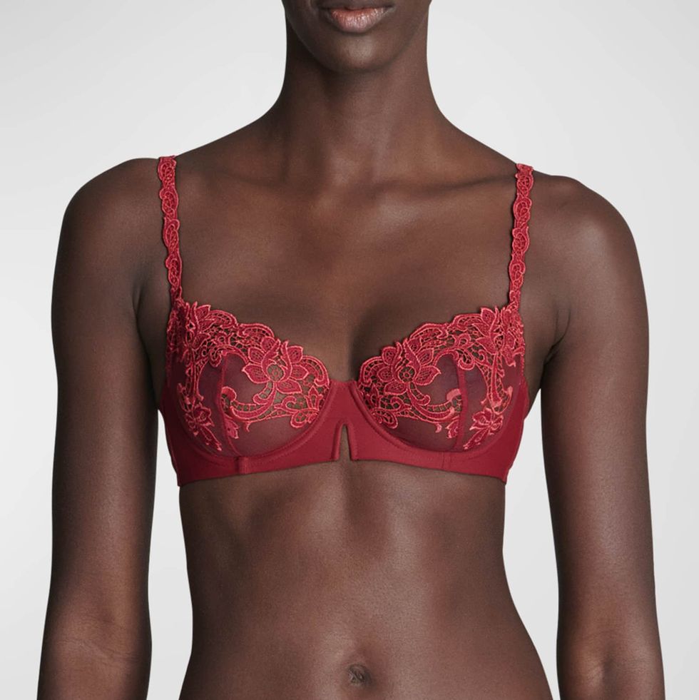 Deep red Victoria secret crop top bra .. large (I’m