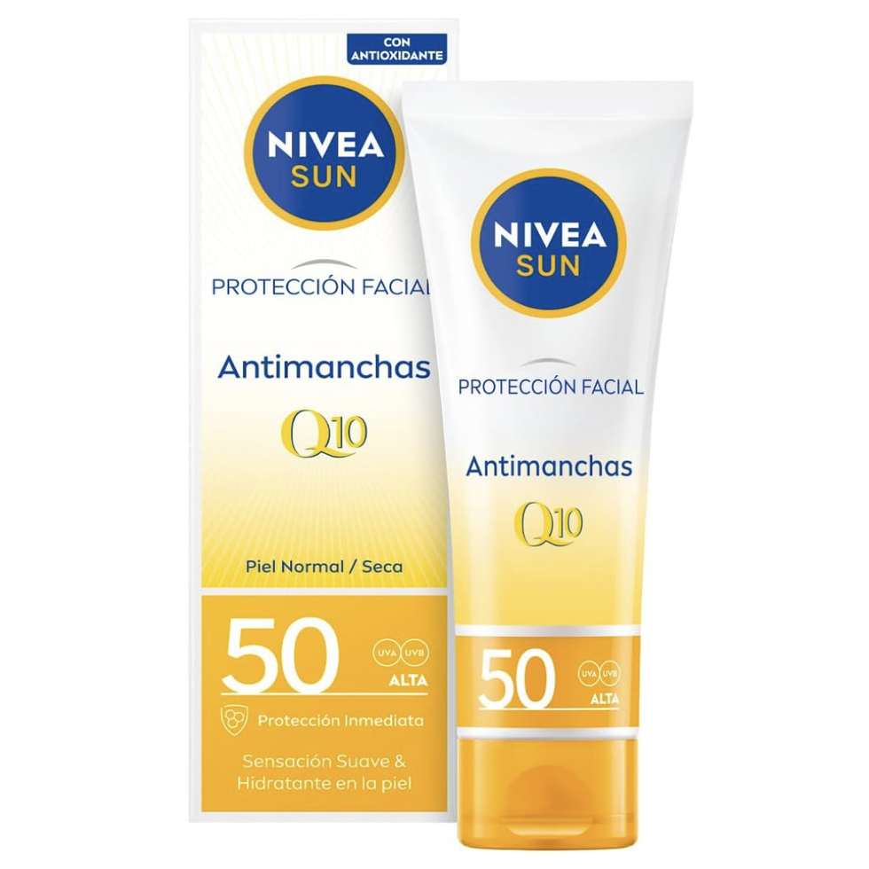 Protección solar Facial UV Antiedad & Antimanchas FP50
