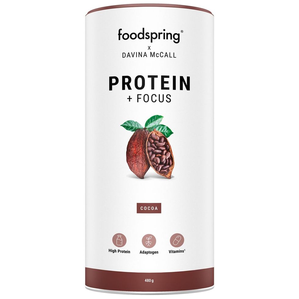 foodspring x Davina McCall – Focus Protein Powder Shake