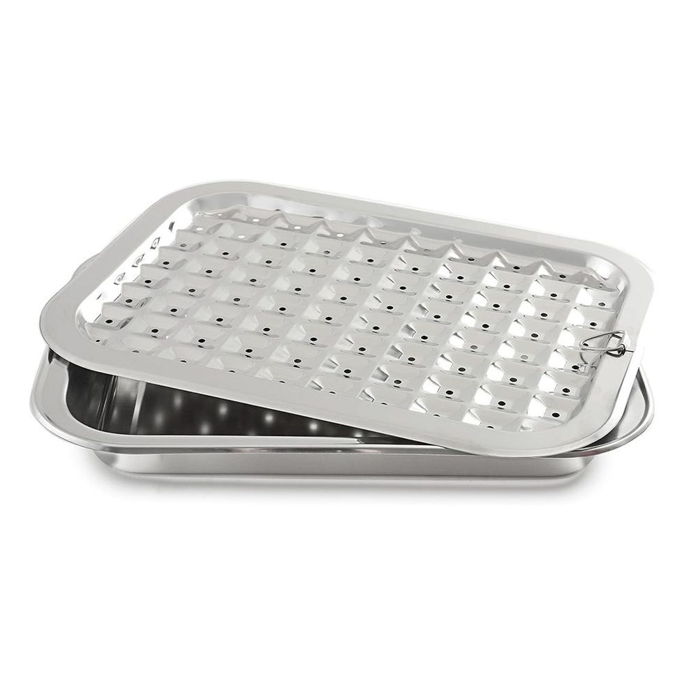 Norpro Stainless Steel Broil/Roast Pan Set