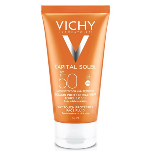 Vichy Ideal Soleil Mattifying Face Dry Touch Sun Cream SPF50 50ml
