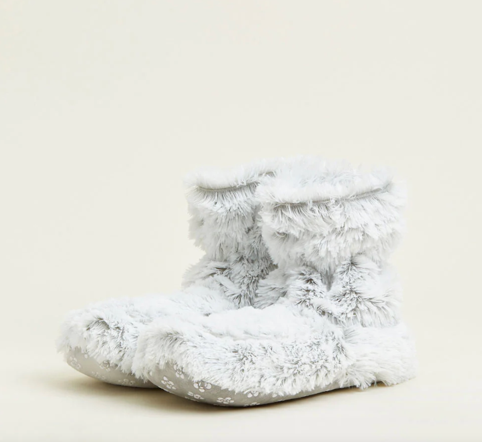 Marshmallow Gray Warmies Boots