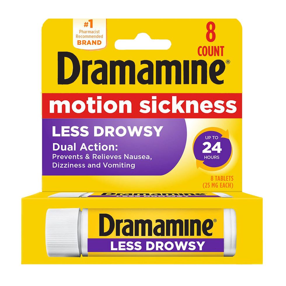 Less Drowsy Formula for Motion Sickness