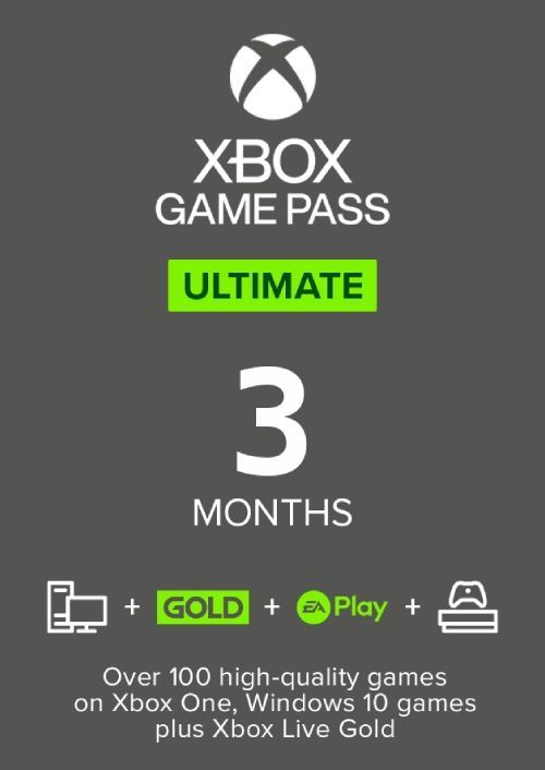 Xbox Game Pass Ultimate (3 meses)