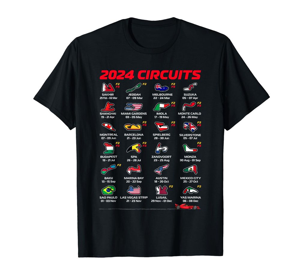 Camiseta circuitos temporada 2024