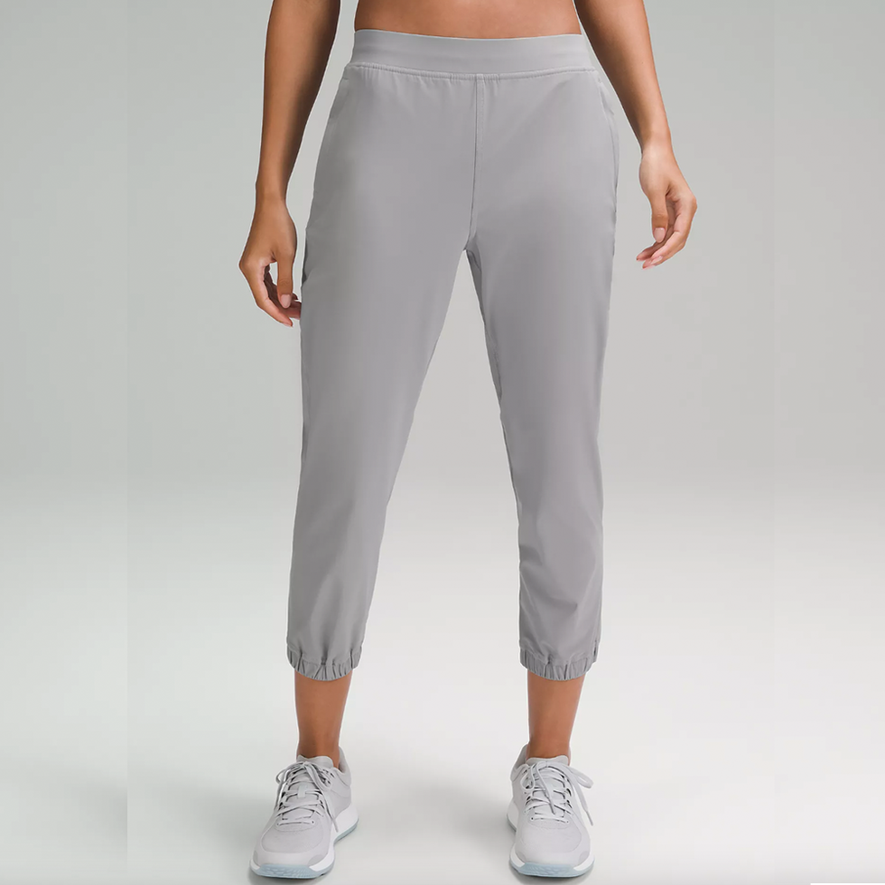 Women's Solid Color Plush Lined Joggers Pants, High Waisted Running Hiking  Sweatpants With Pockets, Women's Activewear, Don't Miss These Great Deals