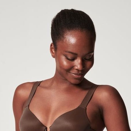 Spanx Seamless Shaping Thong In Brown