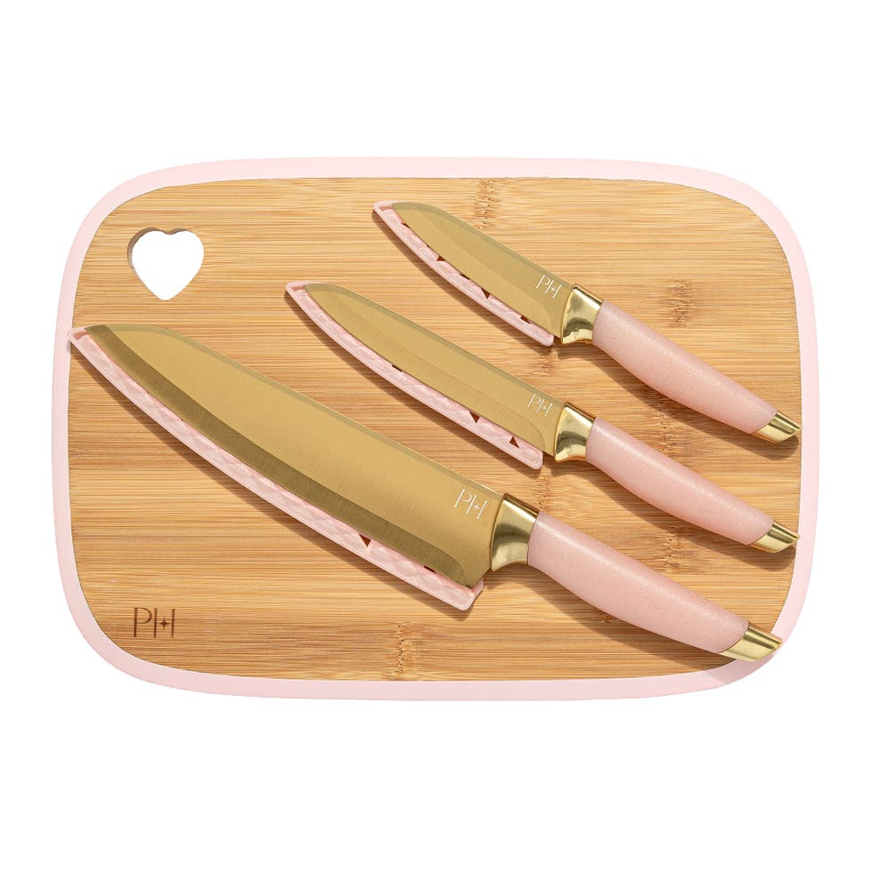 Reversible Bamboo Cutting Board and Cutlery Set 