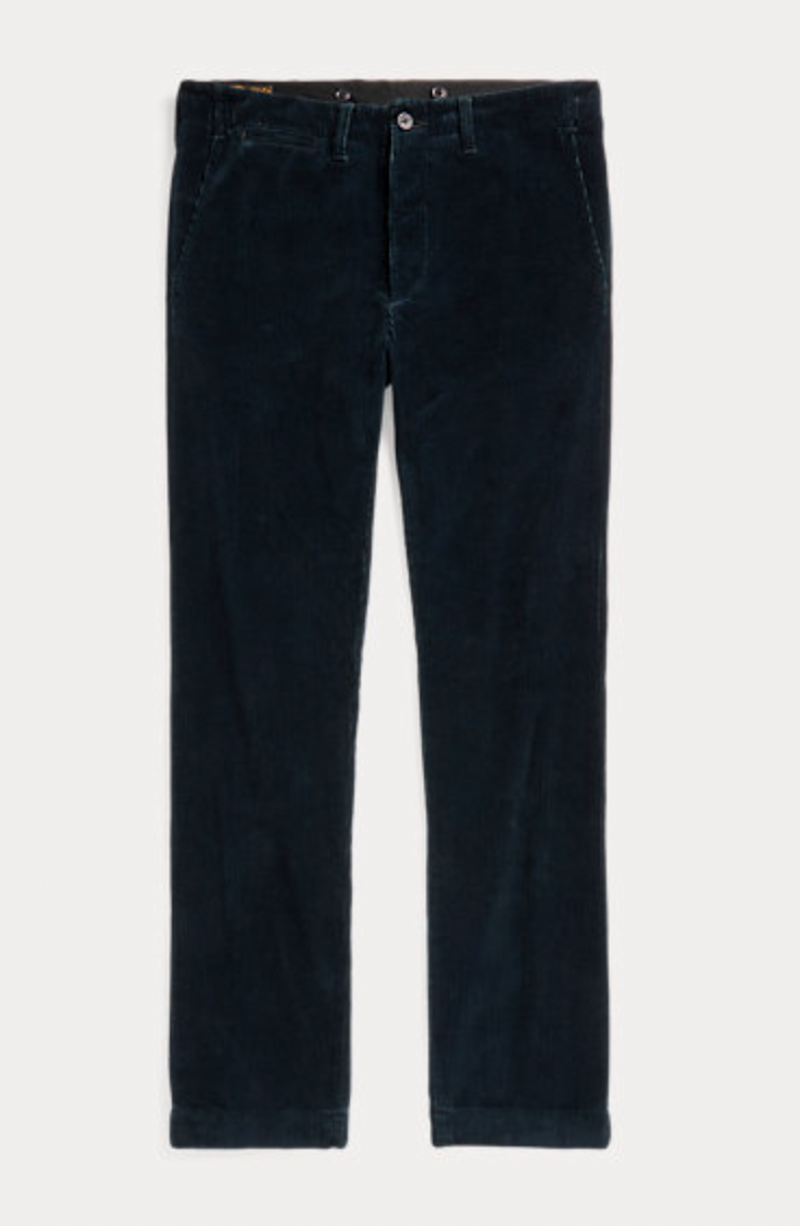 Indigo Corduroy Pants