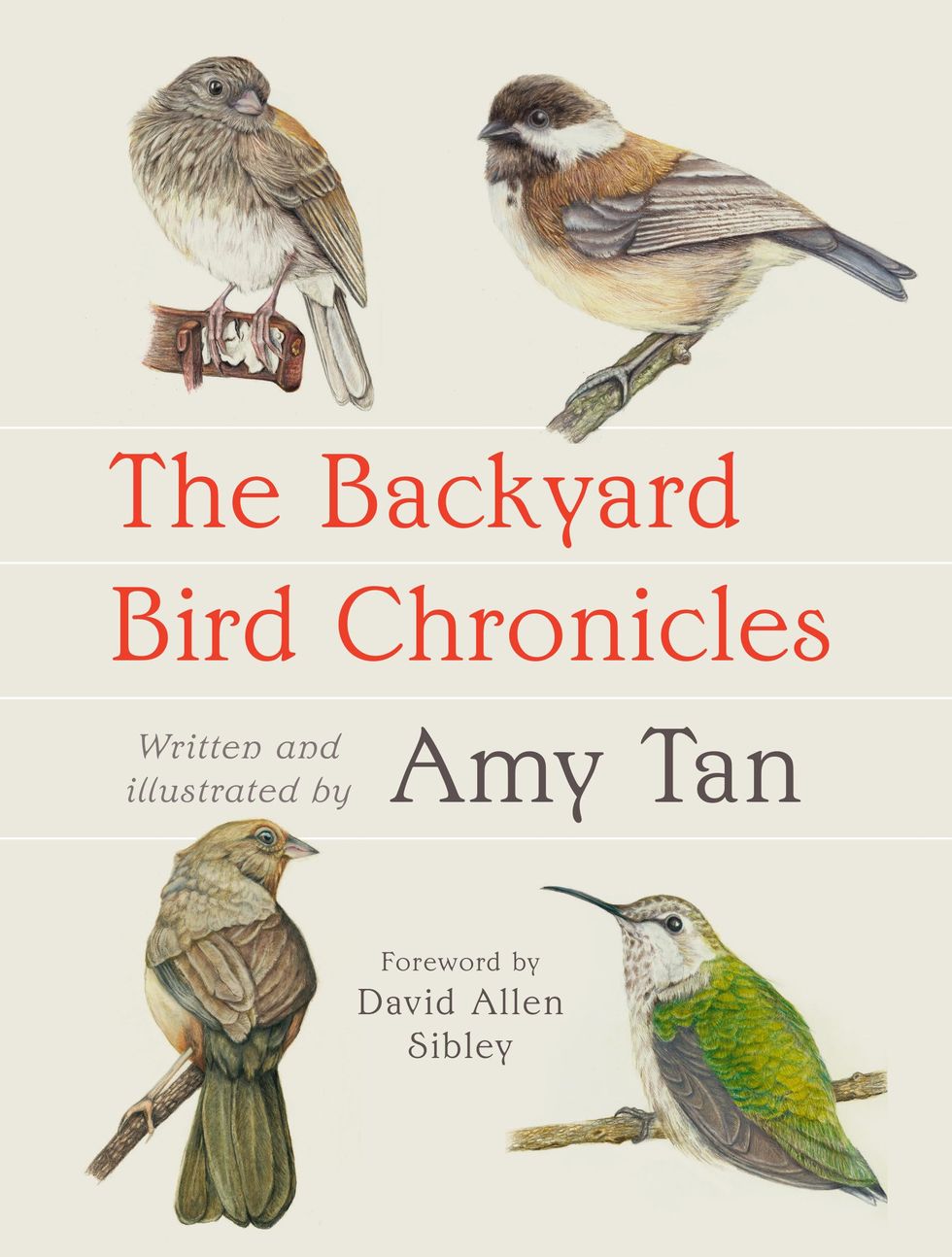 <i>The Backyard Bird Chronicles</i> by Amy Tan