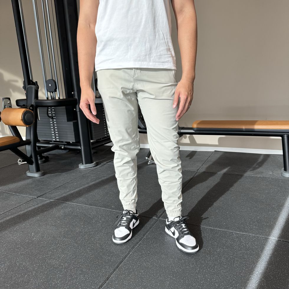 New Men Pants Joggers Fitness Casual Quick Dry Outdoor Sweatpants  Breathable Slim Elasticity Trouser Plus Size Men Pants