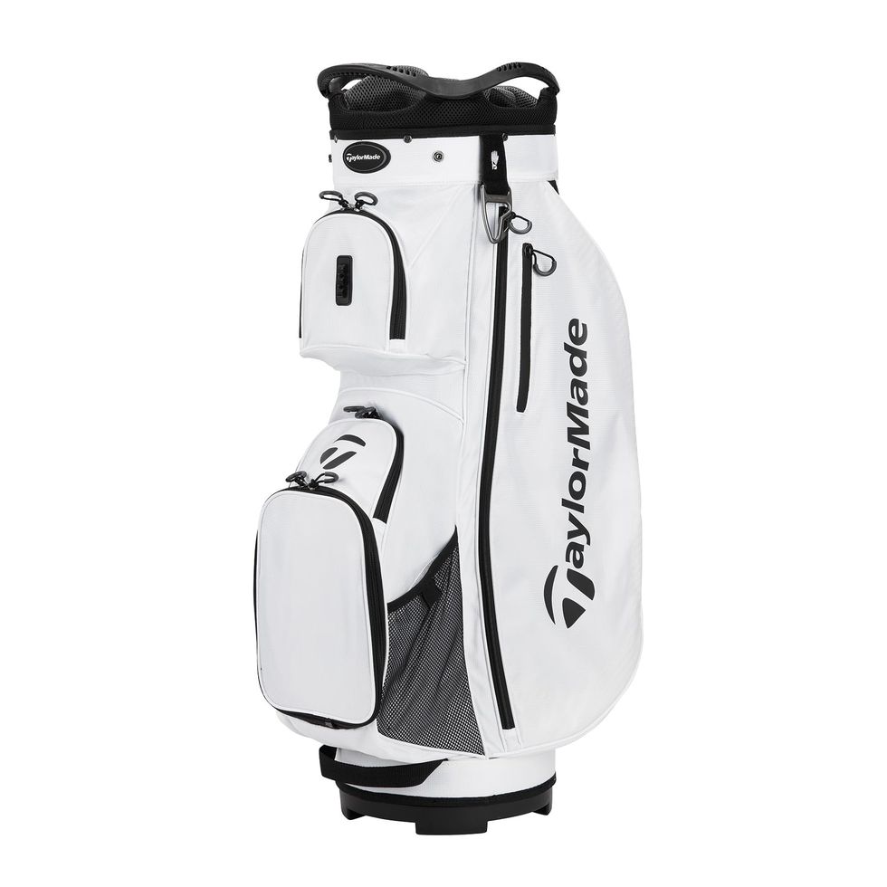 TaylorMade Golfing Pro Cart Bag White