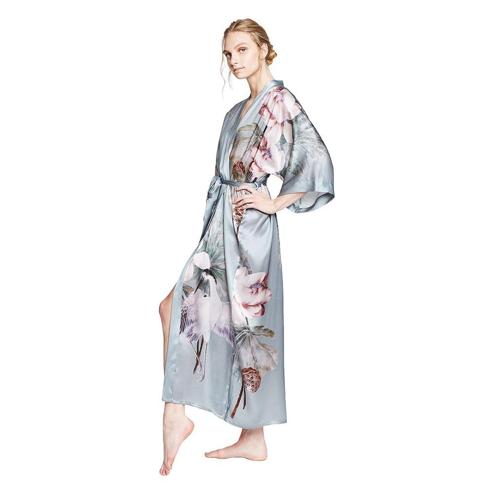 Silk robes sales and kimonos