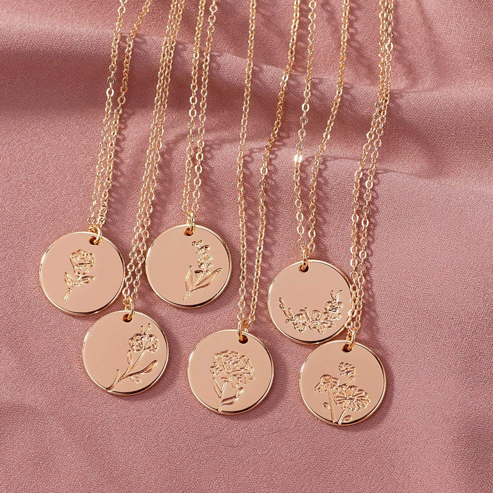 Birth Flower Necklace
