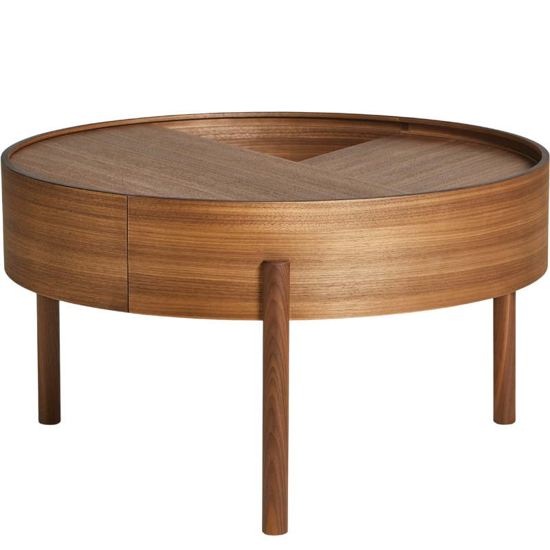 Arc Swivel Coffee Table