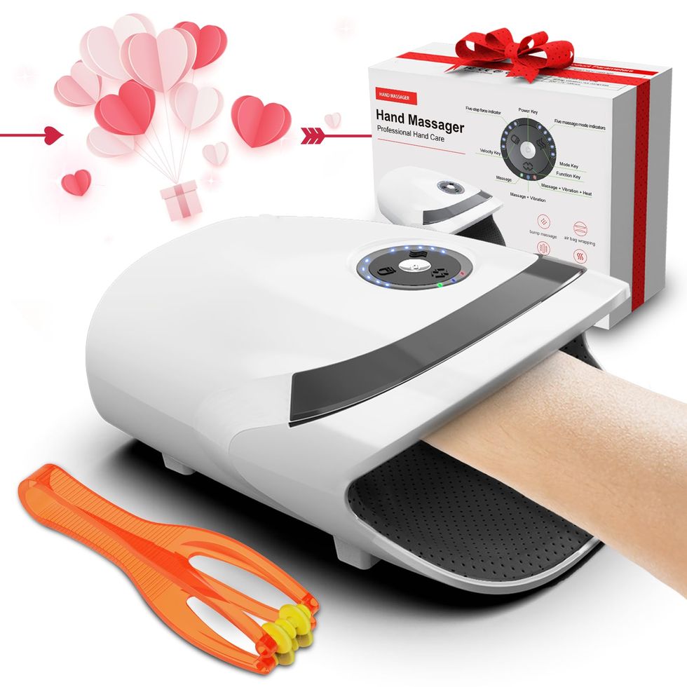 Hand Massager with Compression & Heating