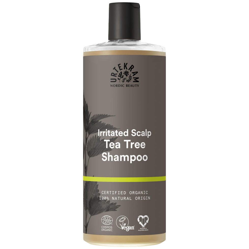 Champú con árbol de té para cuero cabelludo sensible