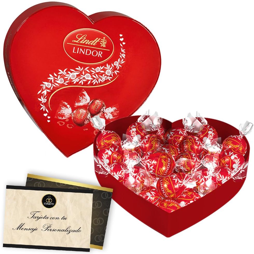 La original caja de chocolates variados de  para endulzar tu San  Valentín