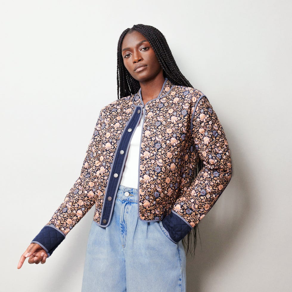 Floral Print Jacket