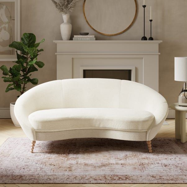 Ivy Chunky Soft Chenille 3 Seater Sofa