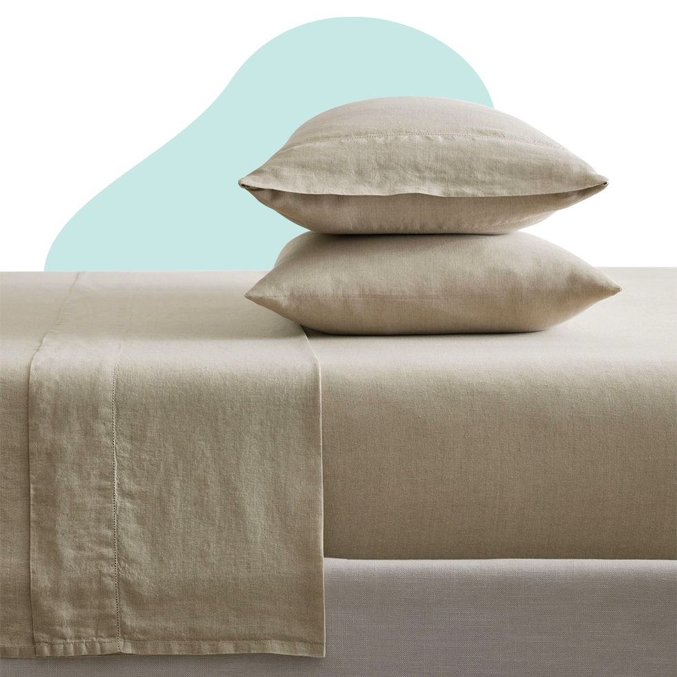 Natural Belgian Flax Linen Sheet Set