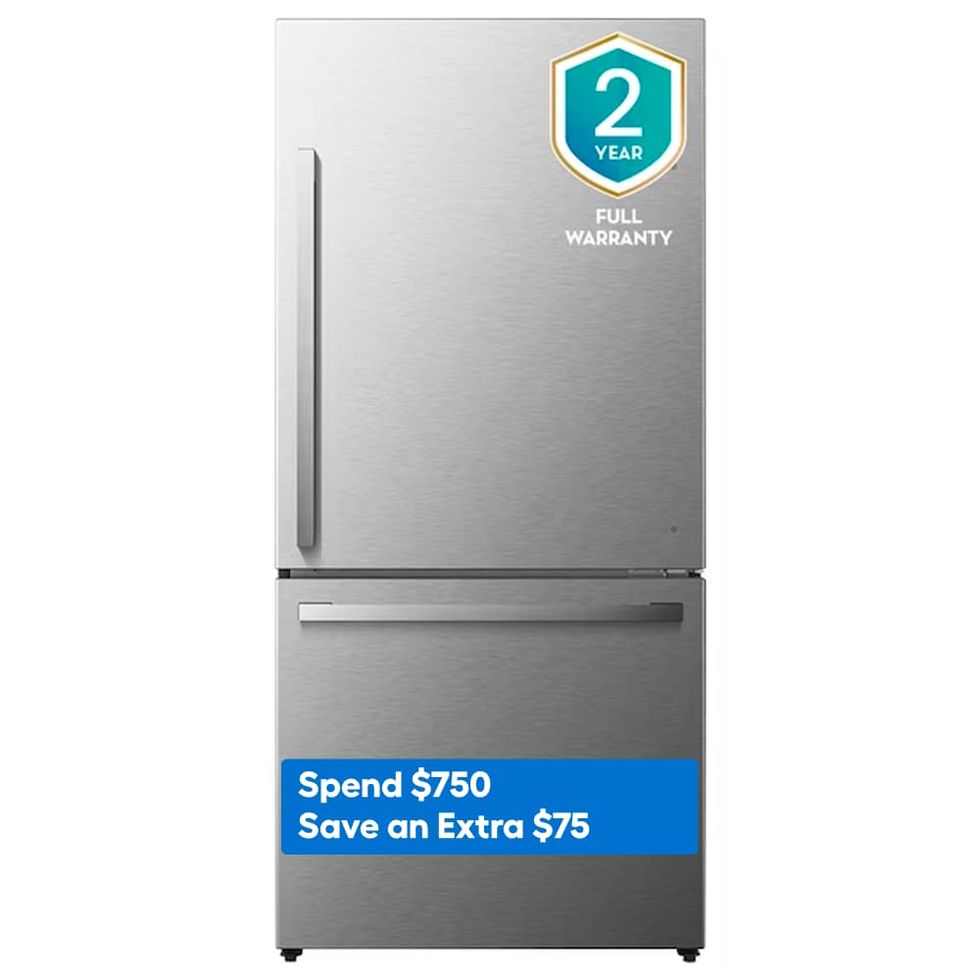 17.2-Cubic-Foot Counter-Depth Bottom-Freezer Refrigerator
