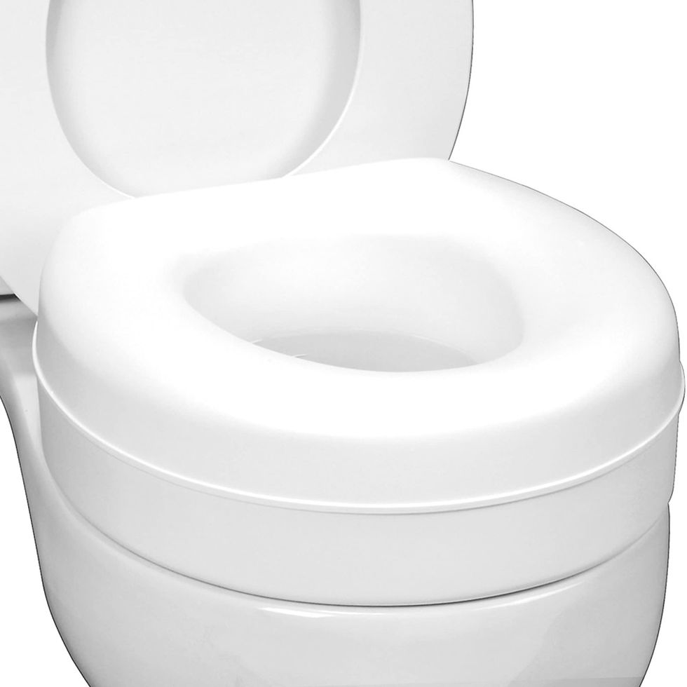 Padded Raised Elevated Toilet Loo Seat Riser Cushion Mobility