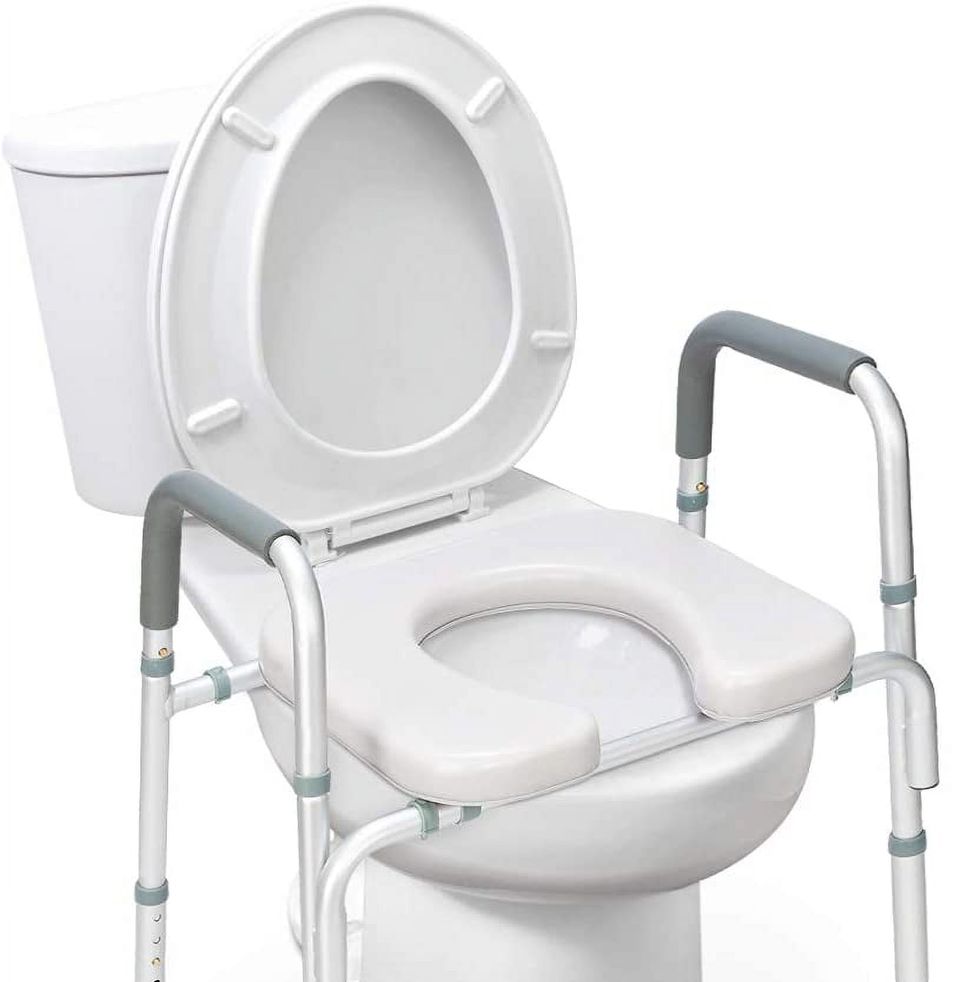 Stand Alone Raised Toilet Seat 