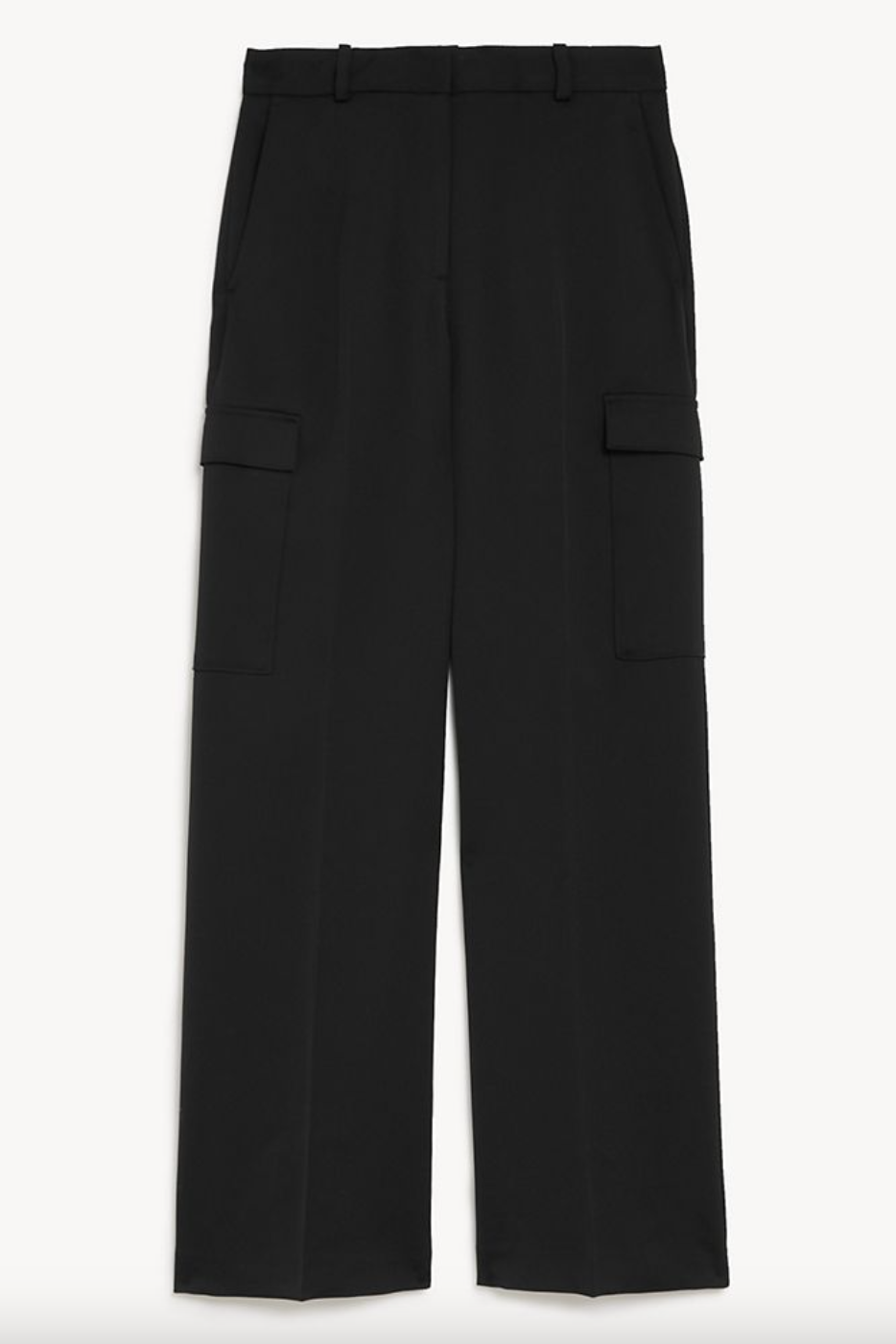 High Waisted Wide Leg Cargo Jeans, M&S Collection