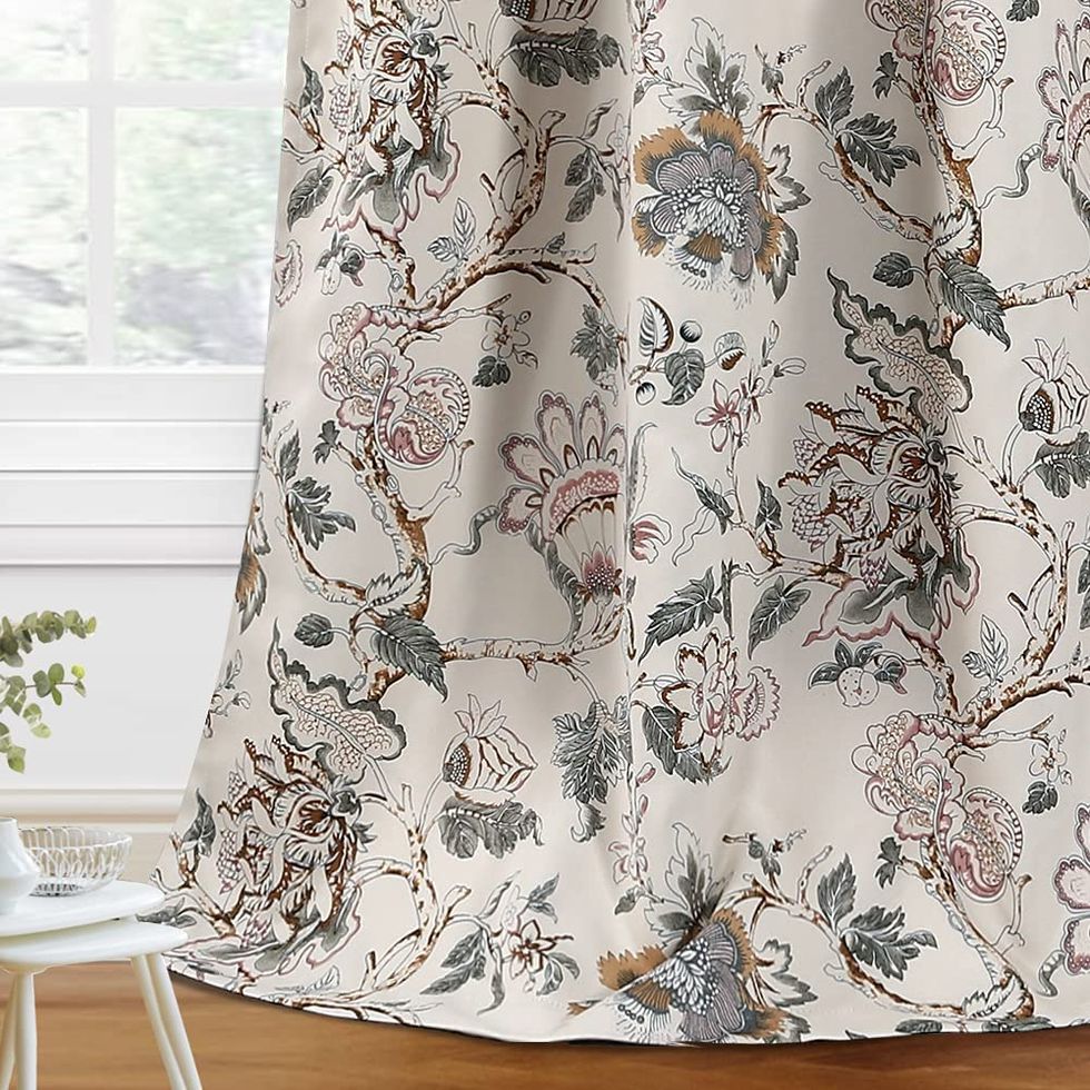 Alex Drummond's Cute Floral Drapes Are 20% Off Right Now
